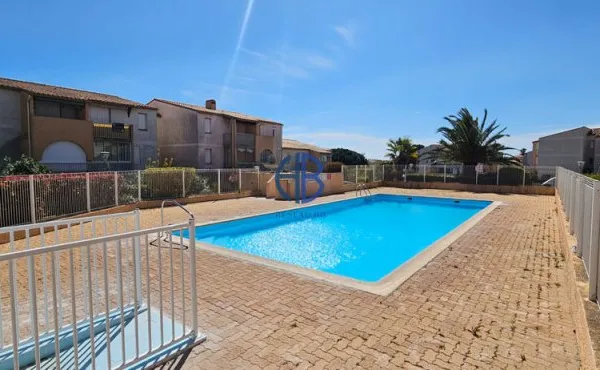 CAP D'AGDE- APPARTEMENT T2 -LOGGIA - PARKING