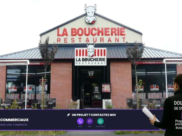 SAINT MAXIMIN - MURS COMMERCIAUX LIBRES, RESTAURANT 430 M²