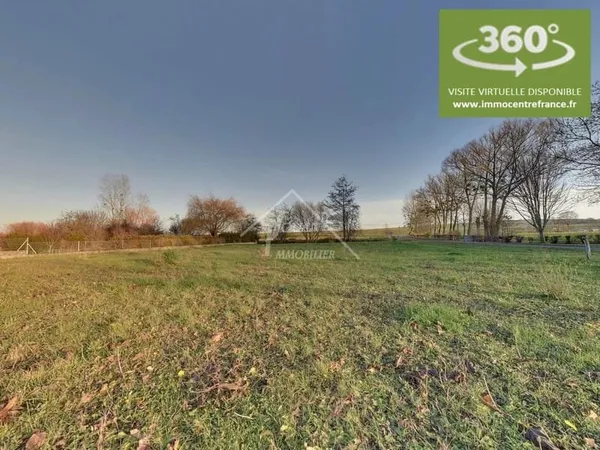 EXCLUSIVITE PROCHE GANNAT JOLI TERRAIN A BATIR