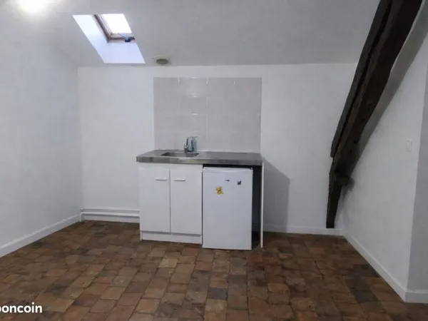 Studio lumineux 21m² - centre Châtillon-sur-Loire - calme