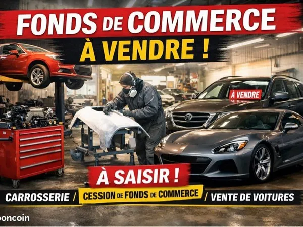 Fond de commerce / droit d'entrée / Carrosserie/Mécanique/Parc auto
