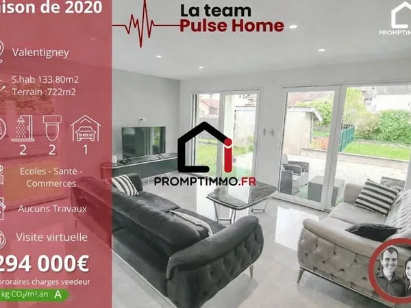 Maison 6 pièces 134 m²