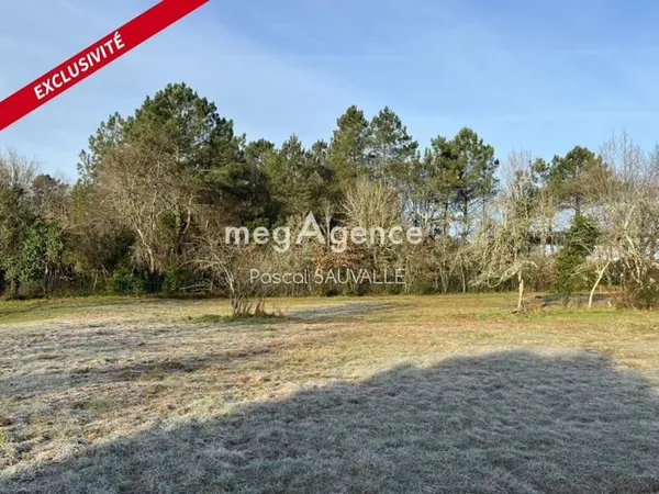 Terrain à bâtir de 2480m2