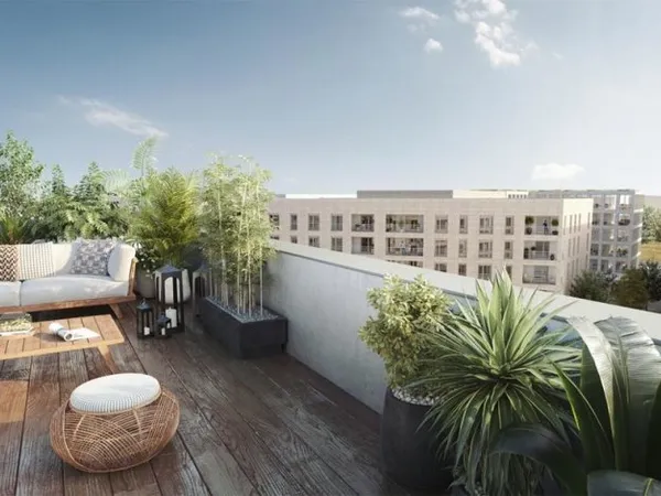 4 PIECES LUMINEUX EN ETAGE AVEC TERRASSE