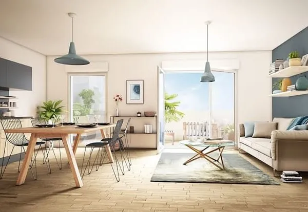 Appartement 3 pièces 61 m²