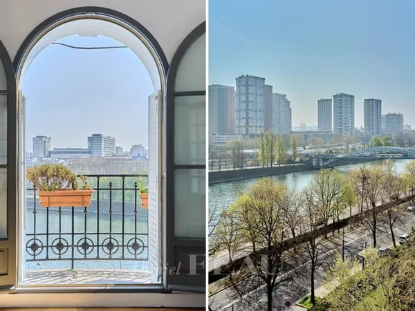 Paris XVIe - Quais de Seine - Dernier étage, vues dégagées