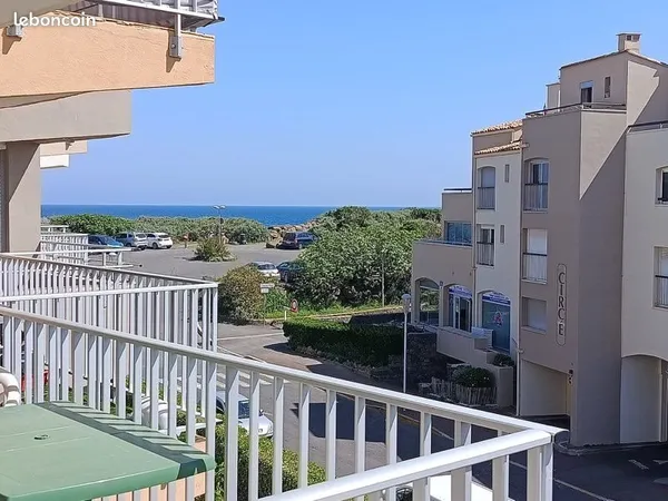 Cap d'agde studio vue mer