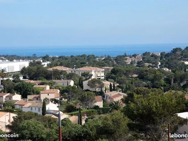 Appartement F3 à vendre avec vue sur la mer