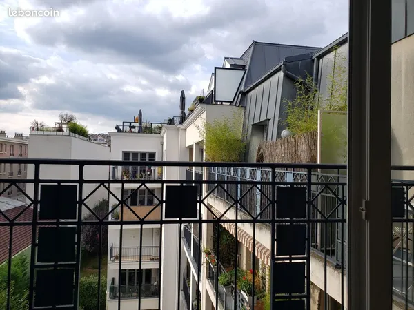 Appartement meublé, 2 pièces balcon-Puteaux centre