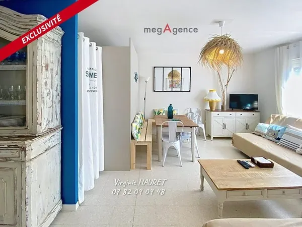 APPARTEMENT 65m² - 2 CHAMBRES - 1 BUANDERIE - 1 PLACE DE PARKING