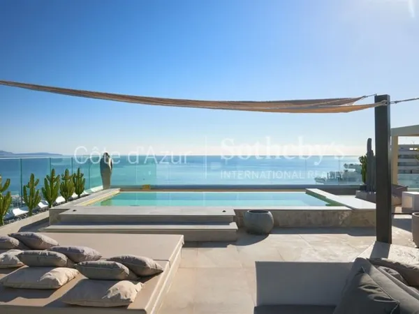 Co-exclusivité - Villeneuve Loubet, Triplex dernier étage type 7