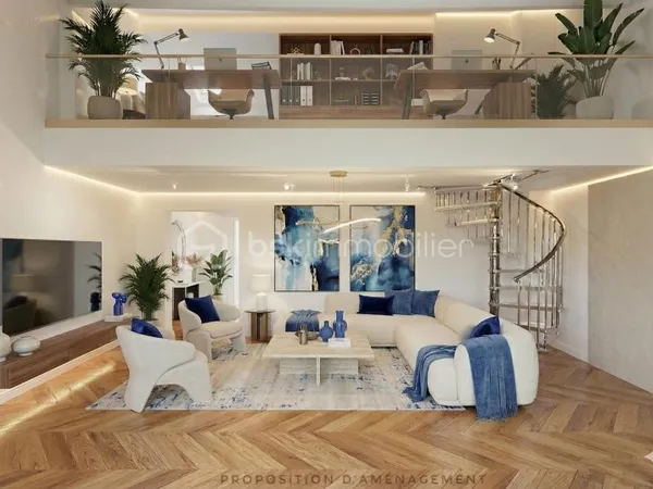 Appartement 5 pièces 182 m²