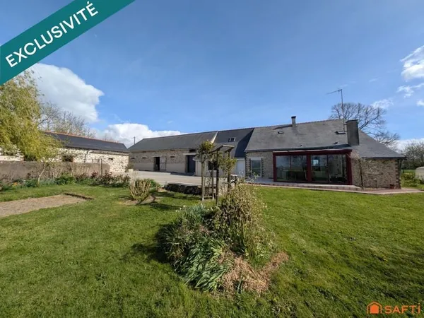 Magnifique Longère de 160m², 4 chambres, avec dépendances