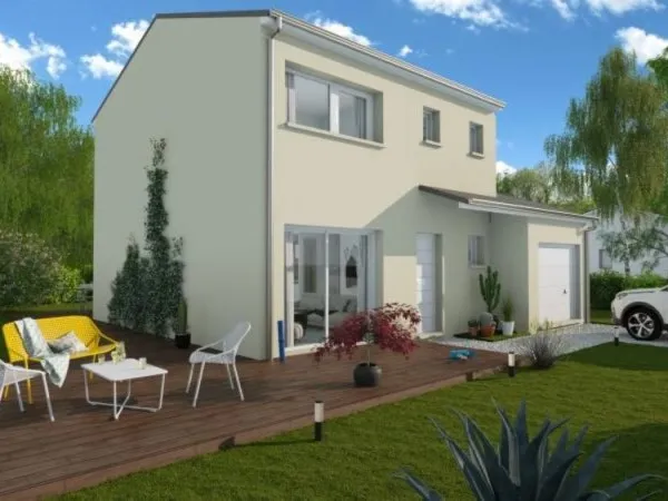 Terrain+Maison à Orléat 3 chambres