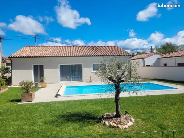 Maison neuve T4 - garage - piscine