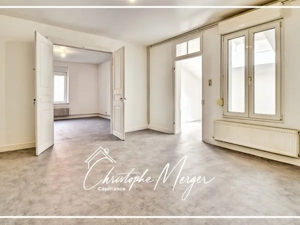 Appartement à vendre 3 chambres 94m² à Sarrebourg (57) sans travaux, centre ville, avec garage