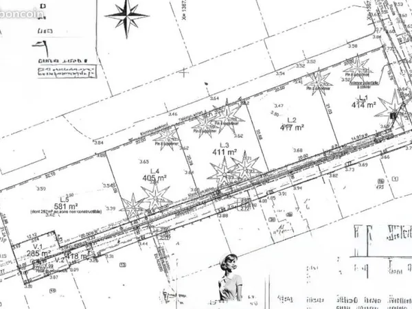 Terrain 414 m² L Aiguillon La Presqu Ile