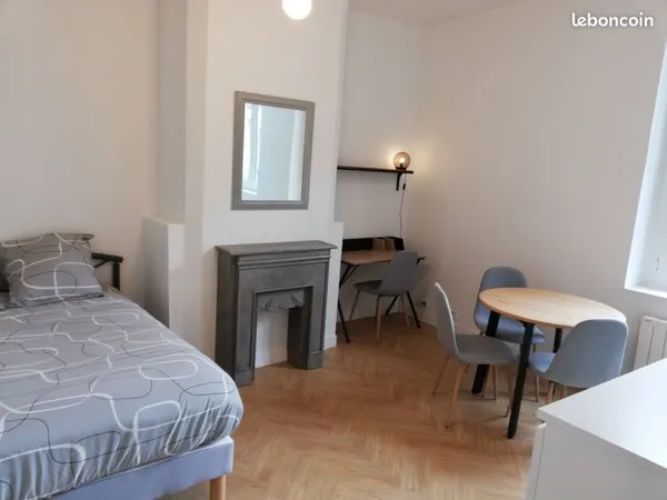 Studio meublé neuf 26 m² Rouen hyper centre