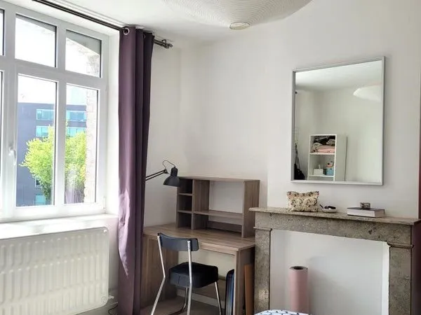 Chambre étudiante dans colocation de 2 ( non solidaires )