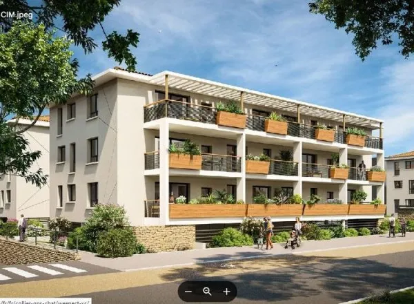 beuax appartements T3 dans jolie résidence