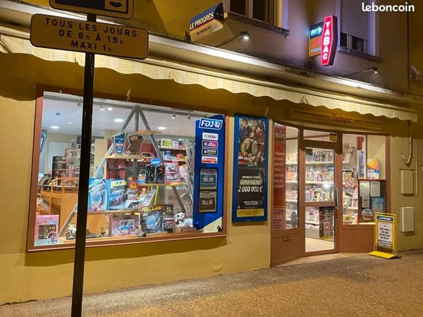 Bureau de tabac presse fdj