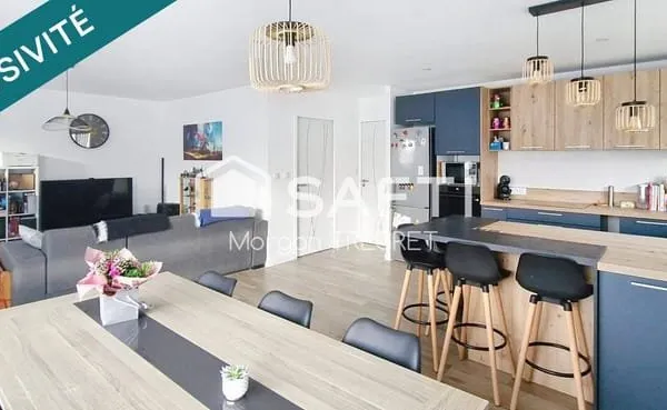 Maison de plain-pied 3 pièces 80 m²