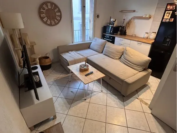 Vends Appartement T2 24m2 loué