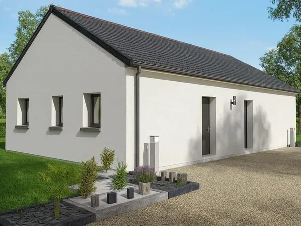 Projet de construction d'une maison 85 m² avec terrain à LA VICOMTE-SUR-RANCE (22)