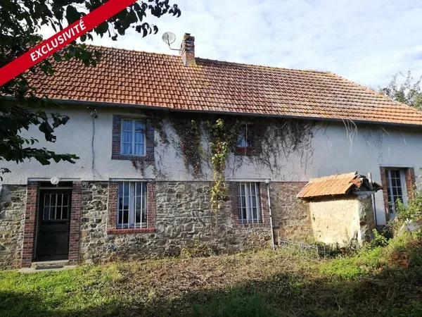 NORMANDIE MANCHE MAISON A RENOVER / TERRAIN 1087m²