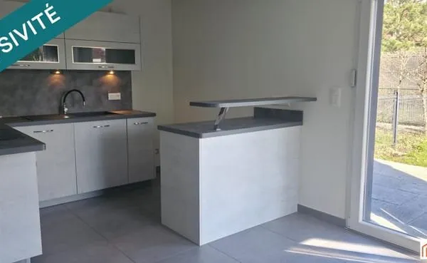 Appartement récent avec jardin et garage - Carré de l'Habitat - Sélestat