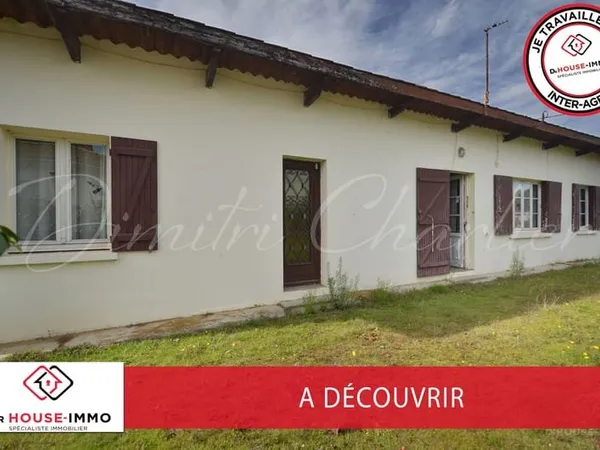 Maison à rénover à Gaillan-en-Médoc - Un beau potentiel à exploiter !
