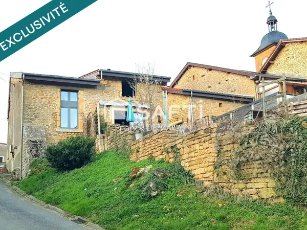 Maison de charme avec vue sur l'Othain.