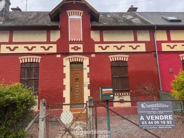 Maison de ville - 79m² - Noyon