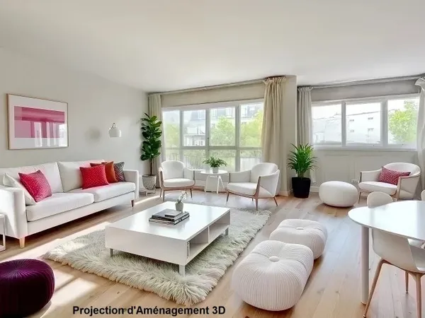 Appartement 4 pièces 93 m²