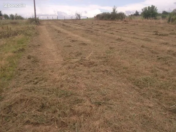 Rare terrain de loisirs de 850 m2