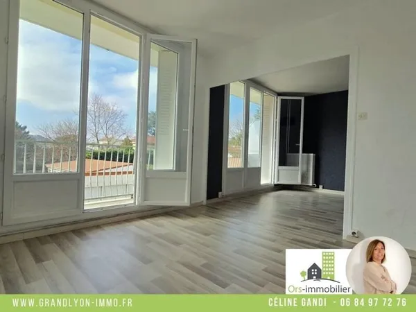 Vienne Sud - Appartement T3 avec balcon cave et stationnement
