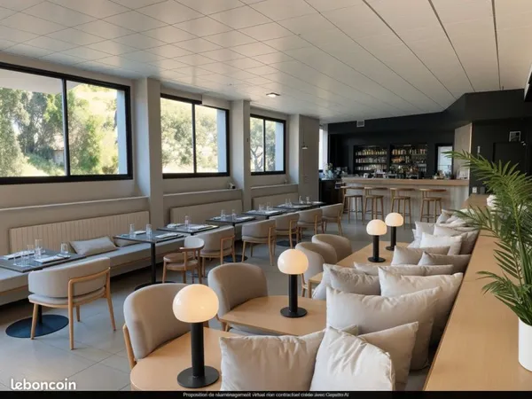 Local commercial - Restaurant - Centre-ville de Genas