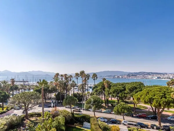 CANNES CROISETTE - VUE MER PANORAMIQUE - 3 CHAMBRES