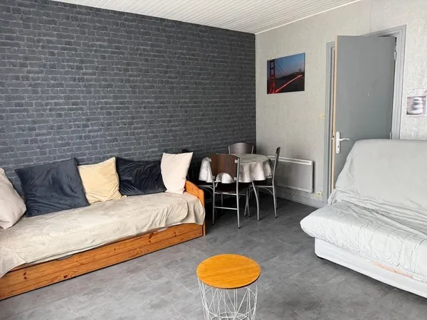 Studio proche plage et commerces - 4 couchages