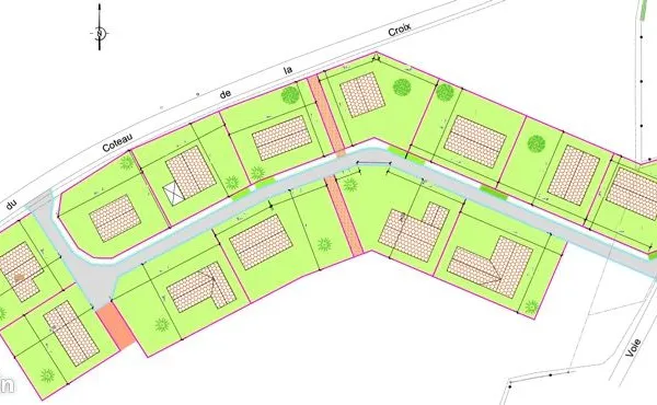 Terrain constructible et viabilisé à Neufchâteau