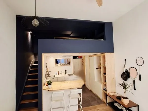 Grand studio 32m2 meublé et équipé