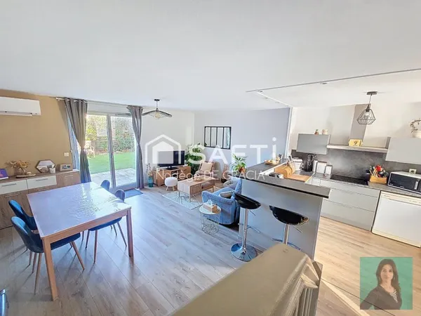 Agréable maison T4 Duplex avec jardinet et garage