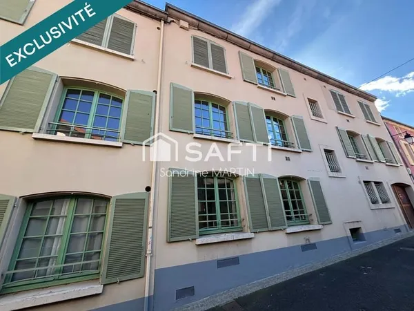 Appartement T3, cave, parking