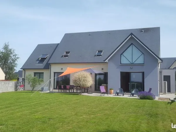 Maison contemporaine 190 m² - 5 chambres - Basly - Proche mer et Caen