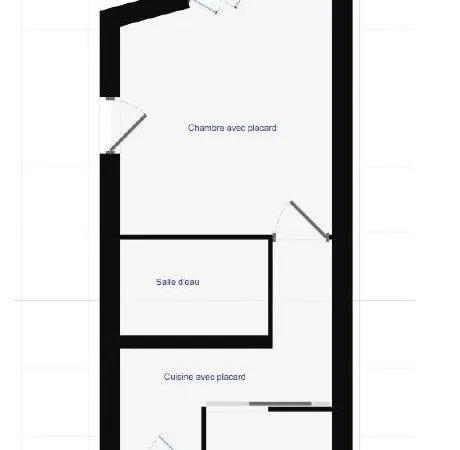 Appartement 1 pièce 26 m²