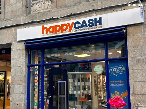 À vendre magasin Happy Cash Quimper