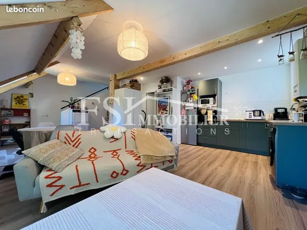 Duplex 3 pièces 54 m²