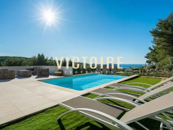 Villa contemporaine d'exception - Vue mer panoramique - La