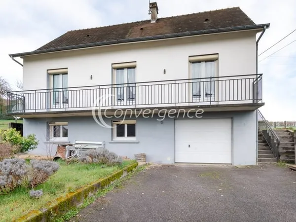 Maison de plain-pied sur le jardin
