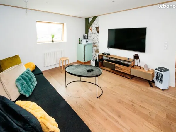 🏡 Duplex esprit loft - Quartier des Corderies - 75 m² - Parking privé - Rentabilité Airbnb-Travaux d